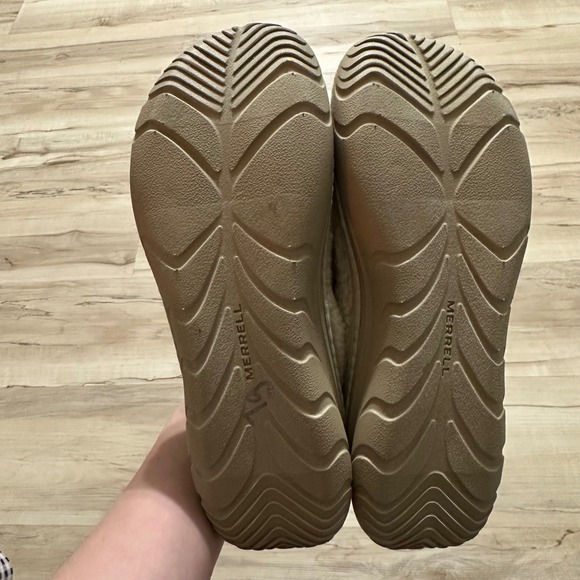 Merrell Hut Moc Cozy Slip On Shoes in Smore Size 11 - Picture 7 of 7